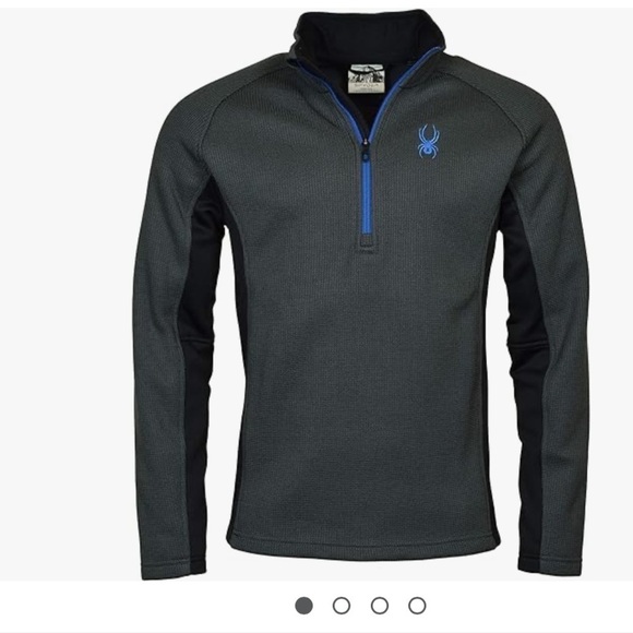 Spyder Men's Half-Zip Outbound Stryke Sweater Jacket Medium - Picture 7 of 7
